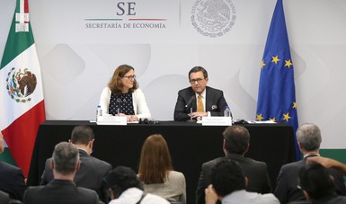 México y la Unión Europea reiteran el compromiso de concluir modernización del TLCUEM en 2017
