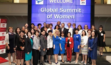 Rubio Márquez participó en la 27 edición de la Cumbre Global de Mujeres en Tokio