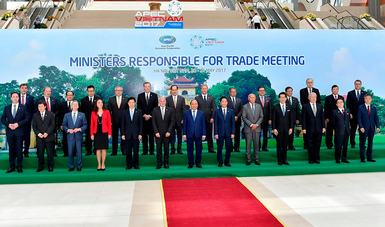 El Secretario de Economía asistió a la 23ª Reunión de Ministros Responsables de Comercio de APEC