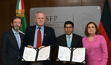 SFP y autoridades del gobierno Alemán firman Memorandum en materia de combate a la corrupción e integridad