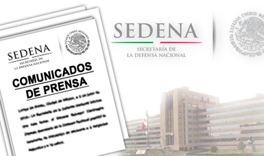 Imágenes representativas de la SEDENA.