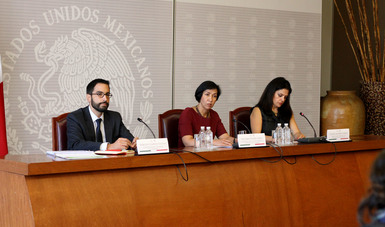 Conferencia de prensa de la Subsecretaria para América Latina y el Caribe, Socorro Flores Liera, sobre Encuentro de Prosperidad y Seguridad en Centroamérica