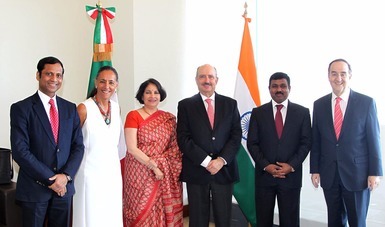 Mexico and India Hold Meetings in Mexico City