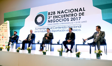 El Presidente del INADEM participó en el 3er. Encuentro de Negocios 2017