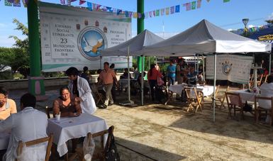 La SEMAR participó en la “Jornada Social Itinerante”  en el Municipio de Unión Juárez, Chiapas, en la Frontera Sur