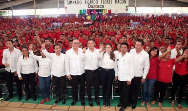 Fortalecen Conafe y gobierno de Oaxaca el combate al rezago educativo.