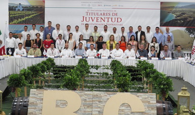 Se llevó a cabo en Tijuana, Baja California, el “12° Encuentro Nacional de Titulares de Juventud de la Entidades Federativas”.