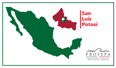 SEMARNAT y la PROFEPA verificaron la remediación de 193 hectáreas impactadas por metales, así como los trabajos para la estabilización física y recubrimiento de 30 hectáreas de escorias de fundición, en San Luis Potosí.