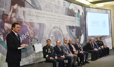 México asume la Copresidencia del Grupo Consultivo del Fondo Global del Banco Mundial para la Reducción y la Recuperación de Desastres.

