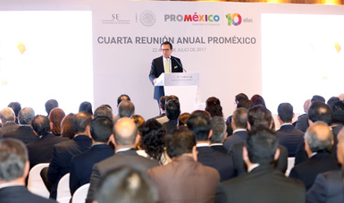 Participa el Secretario Ildefonso Guajardo en el Décimo Aniversario de ProMéxico
