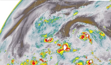 Franklin ocasionará tormentas de intensas a torrenciales en la Península de Yucatán, el sur y el sureste de México.