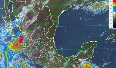Se prevén, para las próximas horas, tormentas intensas en regiones de Veracruz