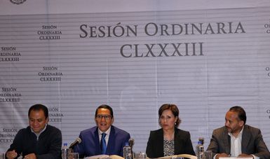 Sesión Ordinaria CLXXXIII del Comité Técnico y de Distribución de Fondos del FONHAPO.