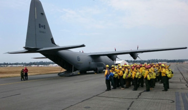 Mexico deploys an unprecedented level of support to combat Canada´s wildfires