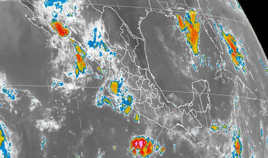 Se pronostican tormentas muy fuertes para Sonora, Chihuahua, Durango, Sinaloa, Nayarit, Jalisco, Colima y Michoacán.