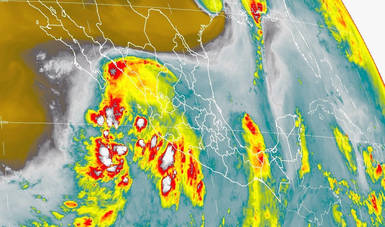 Para las próximas horas se prevén tormentas torrenciales en Nayarit, Jalisco y Colima