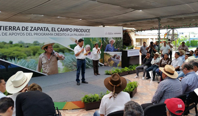 Fragoso Sánchez indicó que los productores de Morelos contribuirán a incrementar la oferta de alimentos inocuos para abastecer a consumidores de diversos países del mundo