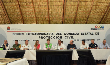 El titular de la Sedesol se encuentra en Chiapas para brindar atención a la población en zonas dañadas por el sismo

