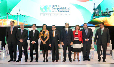 El Secretario Ildefonso Guajardo Villarreal inauguró el Décimo Foro de Competitividad de las Américas
