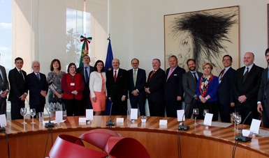 México y la Unión Europea sostuvieron en la sede de la Cancillería mexicana la cuarta ronda de negociaciones sobre temas políticos y de cooperación. 