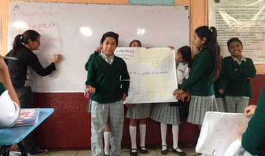 A través de un enfoque participativo, la organización Efecto Valores busca generar mecanismos de prevención para que adolescentes que asisten a escuelas secundarias de la Delegación Tláhuac, no se conviertan en víctimas de trata de personas.