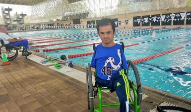 Atleta paralímpico Cristopher Tronco buscará estar entre los ocho mejores nadadores del mundo  en su especialidad