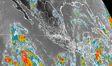 Se pronostican tormentas muy fuertes para Chihuahua, Sinaloa y Chiapas, durante esta noche.