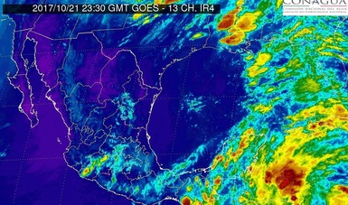 Para esta noche se mantiene el pronóstico de tormentas intensas en Chiapas.