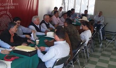 Reunión del subsecretario de Desarrollo Agrario de la SEDATU, Gustavo Cárdenas Monroy con integrantes del Frente Auténtico del Campo 
