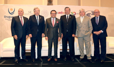 El Secretario Ildefonso Guajardo asistió al Encuentro Empresarial México-Uruguay
