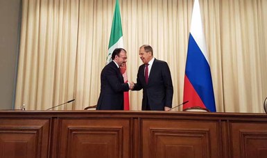 México y Rusia acuerdan impulsar su relación bilateral