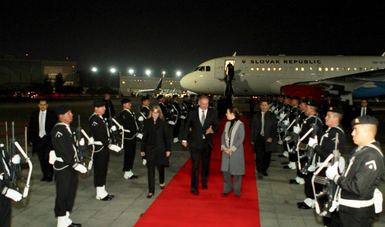 El Presidente de la República Eslovaca, Andrej Kiska, realiza una visita de Estado a México
