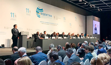 Segundo día de actividades del Secretario de Economía en la Onceava Conferencia Ministerial de la Organización Mundial del Comercio