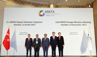 Se celebró en Estambul la 11ª Reunión de Ministros de Relaciones Exteriores de MIKTA