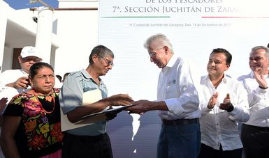 Gobierno Federal mantiene apoyo a damnificados en Oaxaca