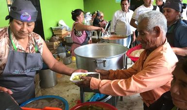 Surte Diconsa más de 140 mil toneladas de alimento a comedores comunitarios de Sedesol
