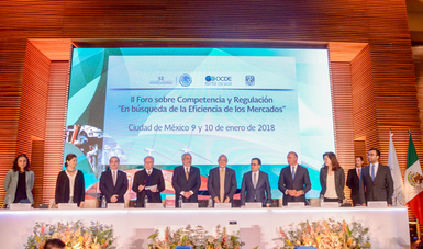 Foro organizado por la Secretaría de Economía, la Organización para la Cooperación y el Desarrollo Económico (OCDE) y la Universidad Nacional Autónoma de México (UNAM)