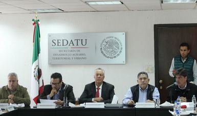 El subsecretario Gustavo Cárdenas Monroy, presidió la Reunión de Evaluación de reconstrucción de vivienda por la ocurrencia del sismo de 7.1 grados del 19 de septiembre de 2017.