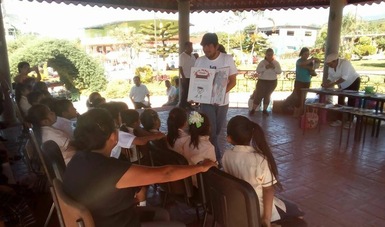 La primera jornada se realizó en Cacahoatán, Chiapas, donde se convocó a más de 500 estudiantes de educación básica