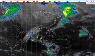 En las próximas horas se prevén lluvias muy fuertes en Veracruz, Oaxaca, Chiapas y Tabasco.