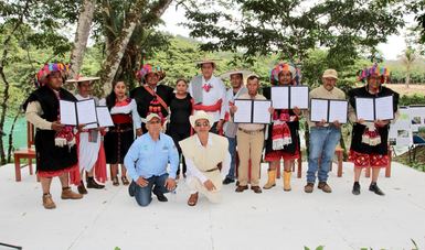 Entrega CONAFOR 7.3 mdp para desarrollo forestal en Chiapas