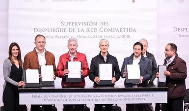 Firma de Convenio de Adhesión del Estado de México al Sistema ARES