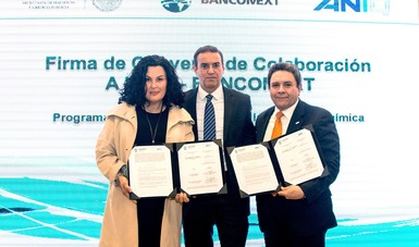 Bancomext y la Aniq firman convenio de colaboración