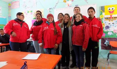 Encabezada por la maestra María Laura Castro, una delegación del Ministerio de Educación de la República de Argentina visita nuestro país para conocer la estrategia educativa del Modelo ABCD del Conafe.