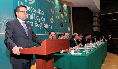 El Secretario de Economía participó en la Inauguración del Foro “La necesidad de una ley de mejora regulatoria” en la Cámara de Diputados