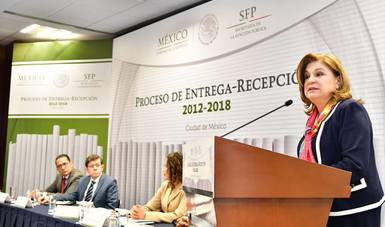 Encabeza Arely Gómez presentación de avances en los procesos de entrega-recepción, de la Administración 2012-2018
