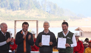 SEMARNAT y el Gobierno del Estado de México firmaron convenios para fortalecer acciones forestales y protección de áreas naturales protegidas
