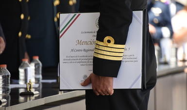 Reconocen con mención honorífica a Unidades de la Armada, Ejército y Fuerza Aérea Mexicanos