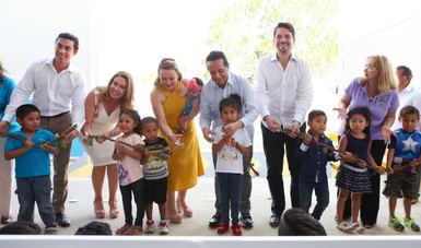 Inauguración del Centro Integral de Primera Infancia “Villas Otoch” del DIF Estatal Quintana Roo.