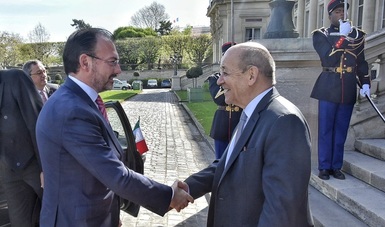 Concluye visita de trabajo del Canciller Luis Videgaray a Francia